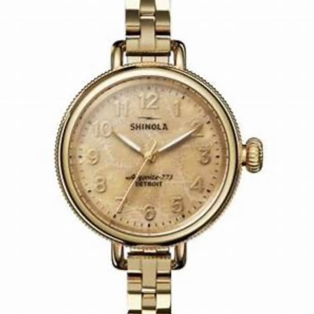 Shinola Women's Luxurious Gold-Tone Watch